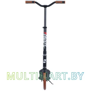 Самокат Novatrack Deft Alloy 230.DEFT.BK20 (черный/коричневый, 2020) картинка 2